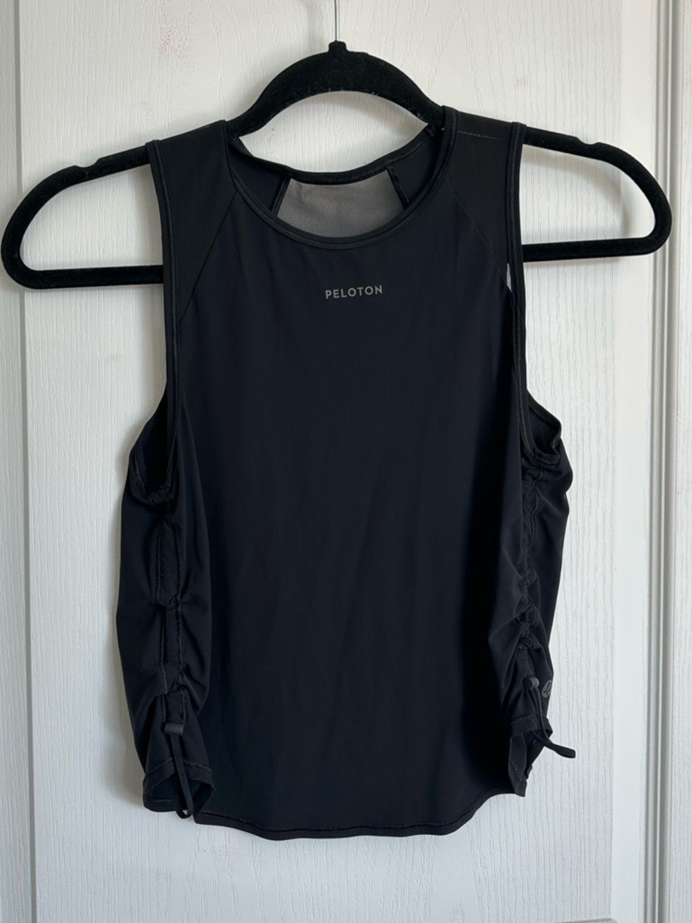 Lululemon x Peloton Women's Black Sleeveless Workout Top - Size 0